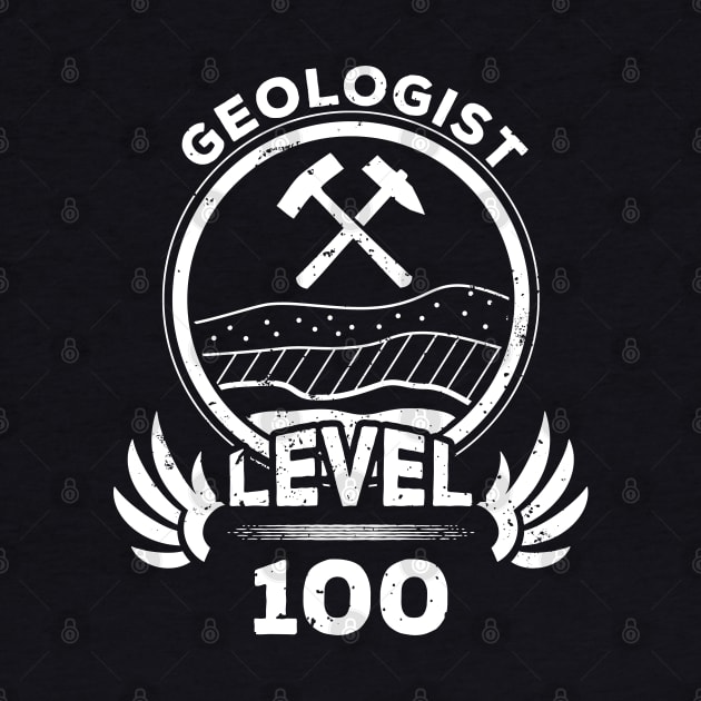 Level 100 Geologist Gift by atomguy